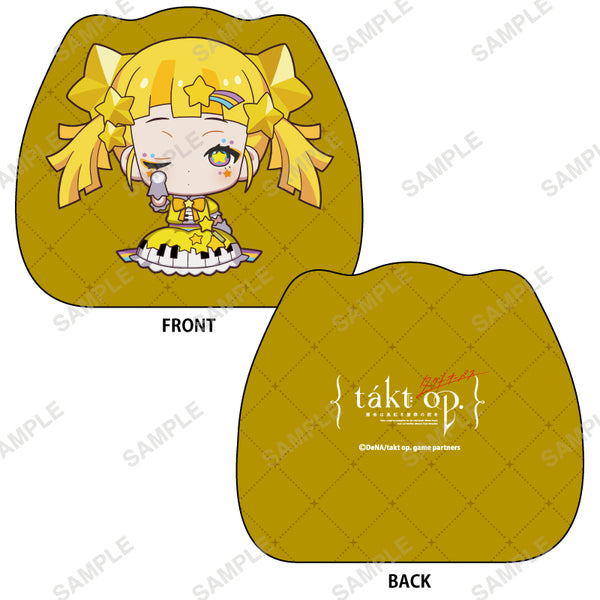 『takt op. 運命は真紅き旋律の街を』おやすみシリーズ ダイカットクッション(きらきら星)